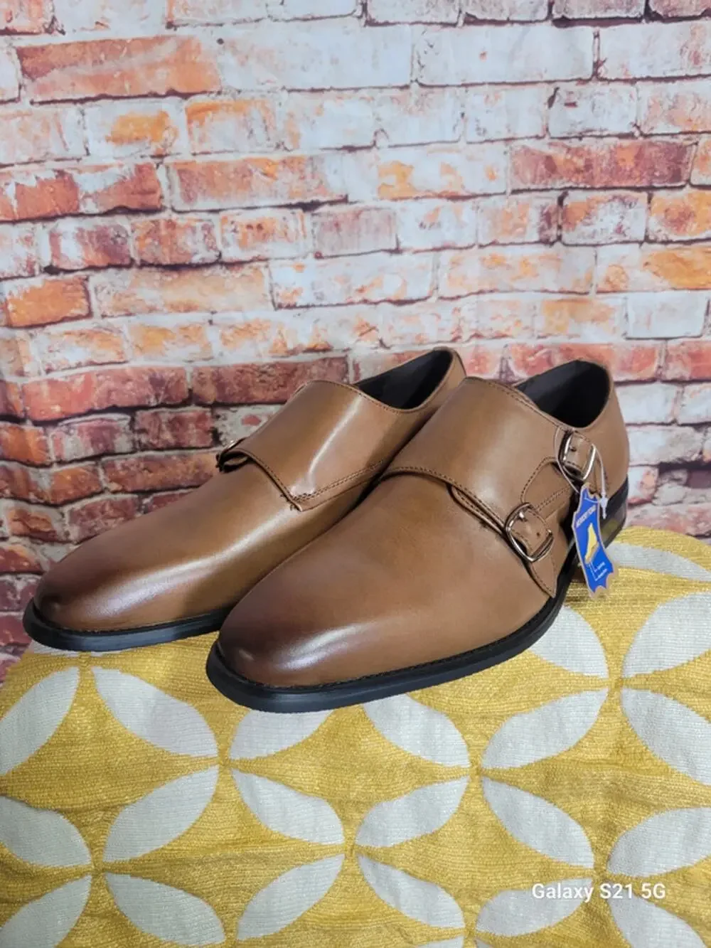 La Milano Men's Double Monk Strap Dress Shoe